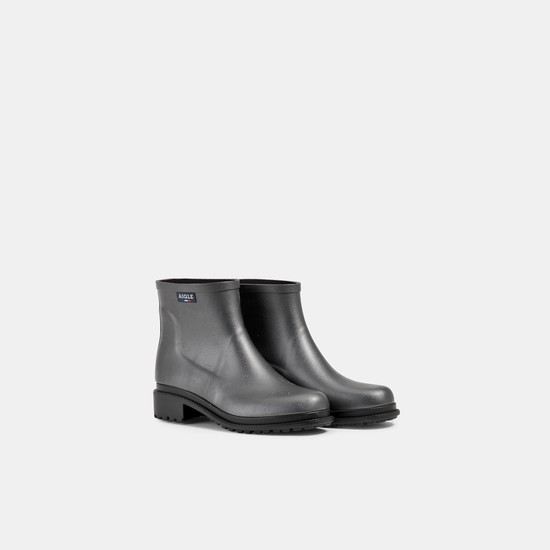 Aigle The Urban Ankle Rain Boots Women Grey ZA-03821